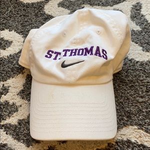 White St. Thomas baseball hat